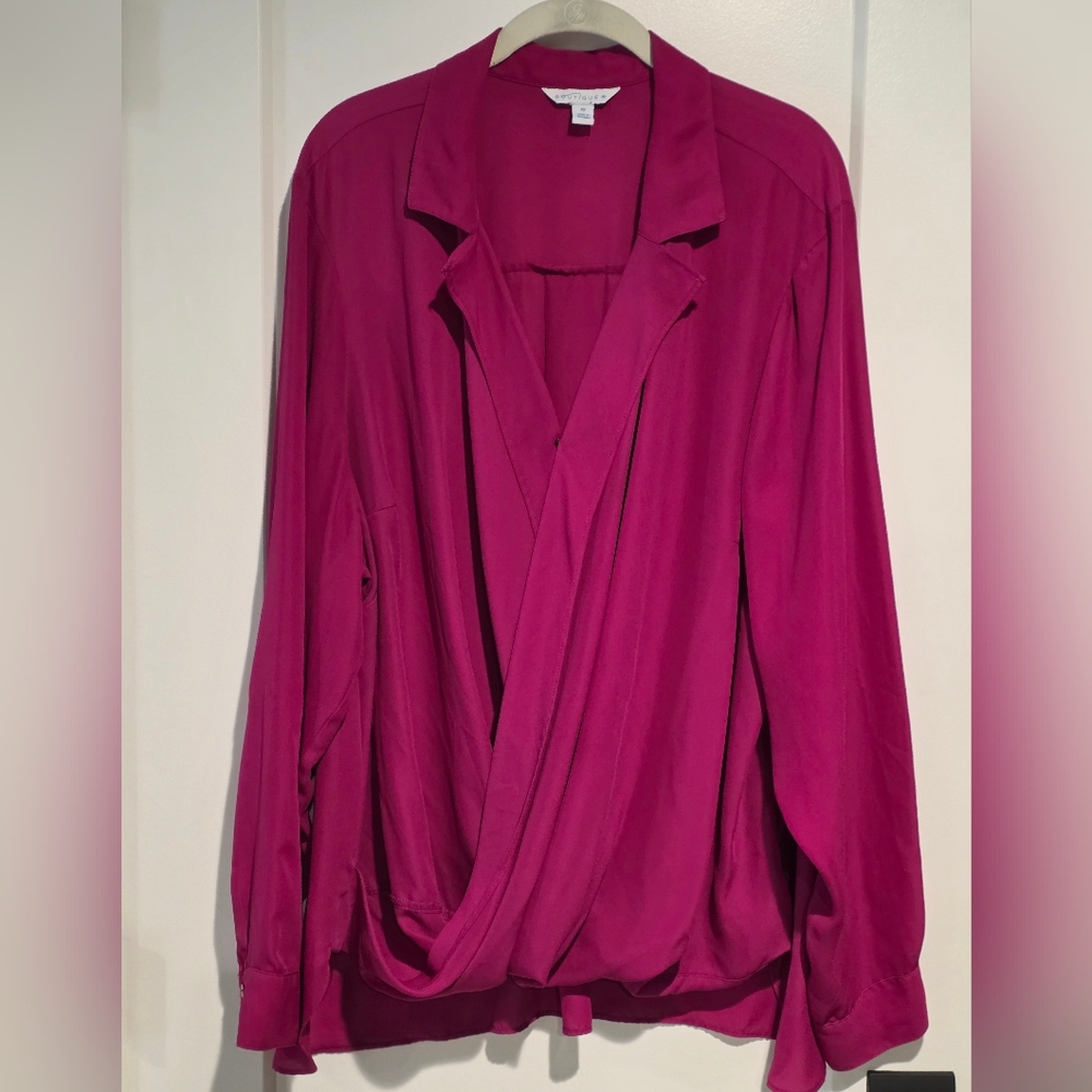 Vibrant Magenta Blouse
